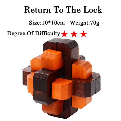 IQ 3D Wooden Puzzle