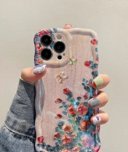 Oil Painting Flowers Phone Case