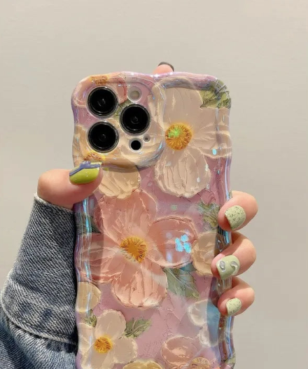 Oil Painting Flowers Phone Case
