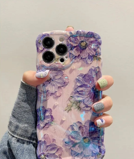 Oil Painting Flowers Phone Case