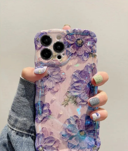 Oil Painting Flowers Phone Case