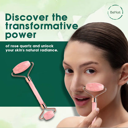 Rose Quartz Facial Roller