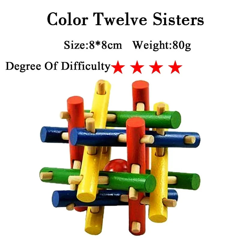 IQ 3D Wooden Puzzle
