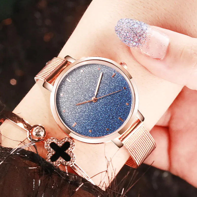 Women's Rose Gold Quartz Watch