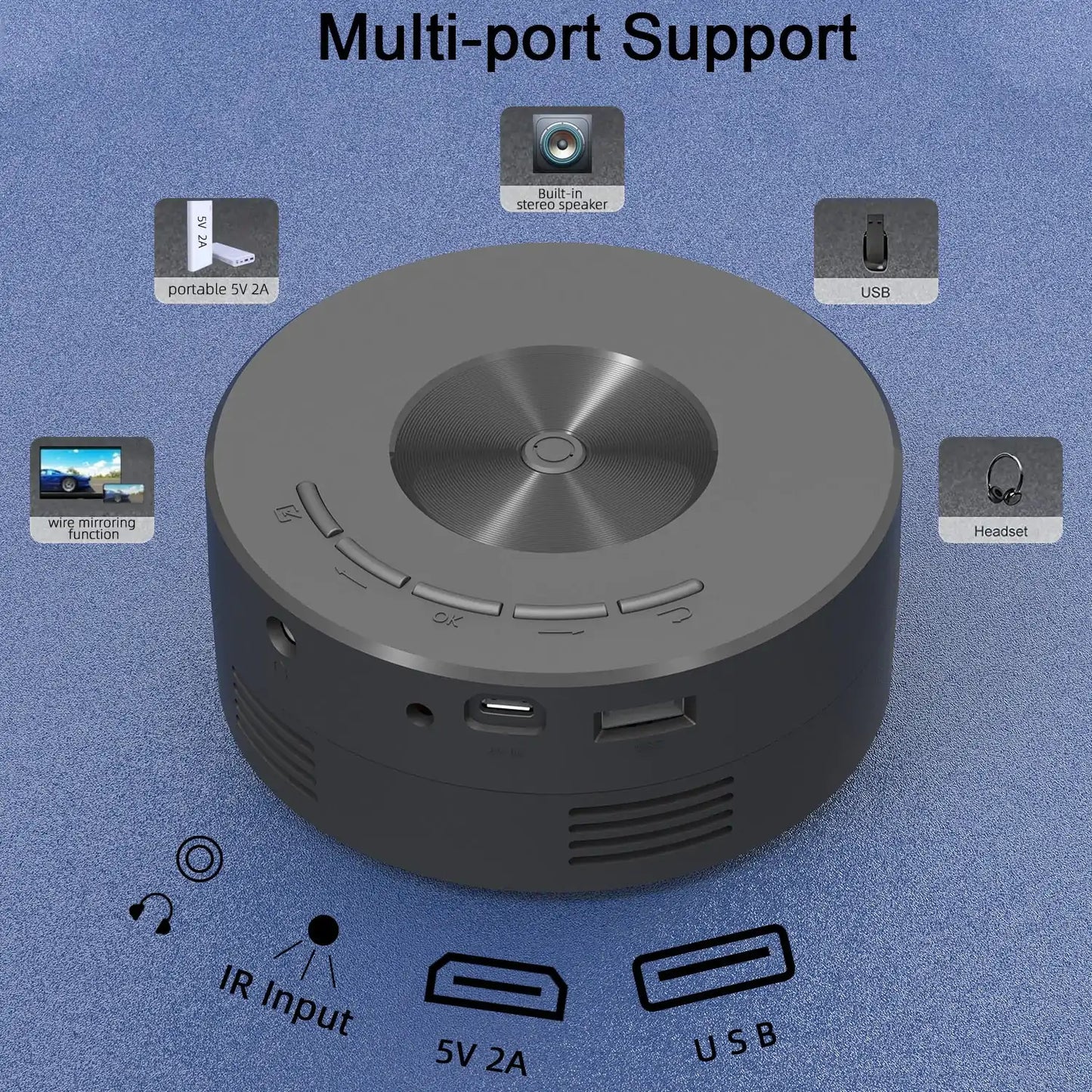Mini Smartphone Projector