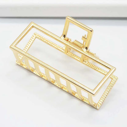 Minimalist Gold Hair Clip