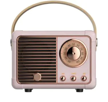 Retro Gold Bluetooth Speaker