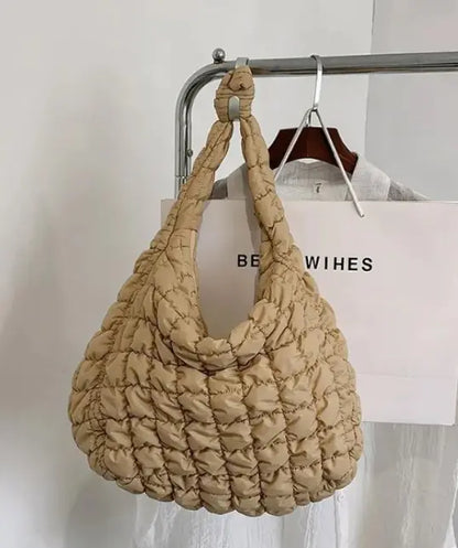 Soft Pleated Cloud Bag