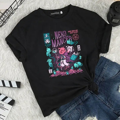 "Neko" Mancer Graphic Women's T-Shirt