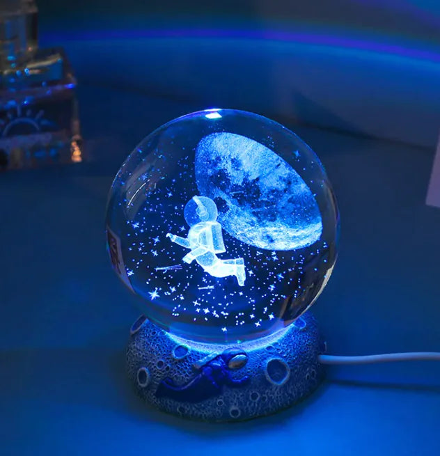 Mystical LED Crystal Ball