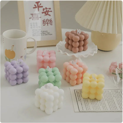 Rubik's Cube Aromatherapy Candle