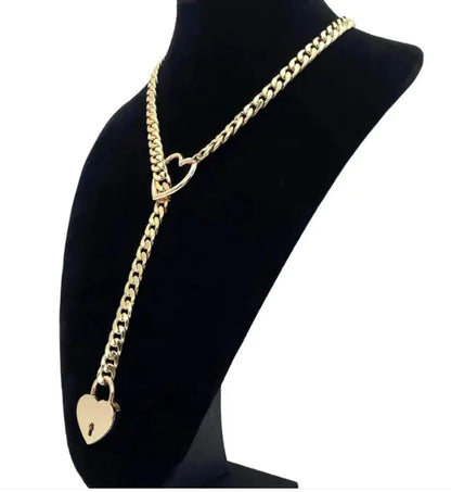 Heart Key Necklace