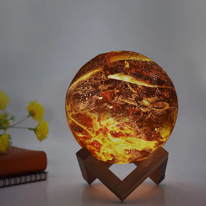 3D LED Moon Lamp
