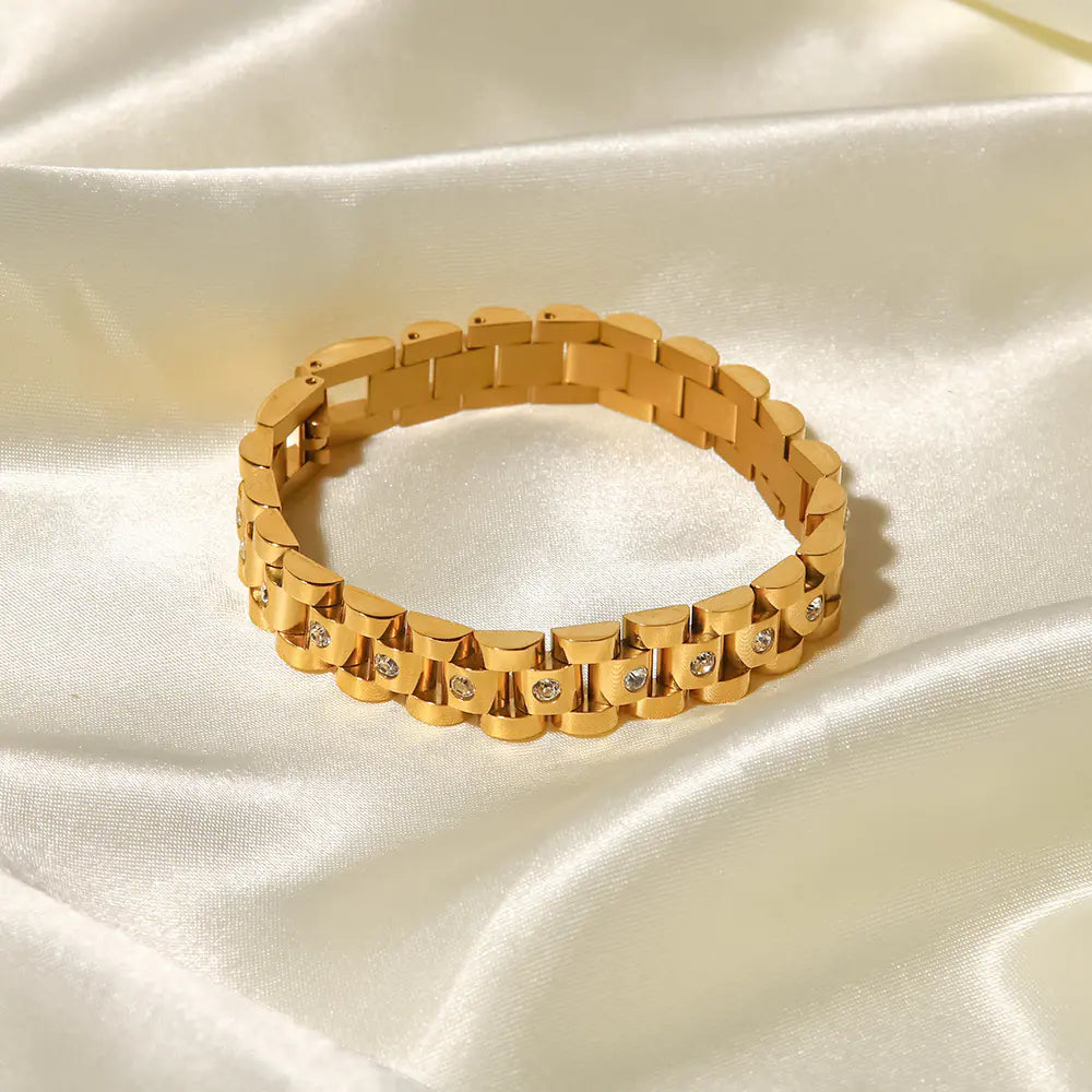 Classic Gold Chain Bracelet