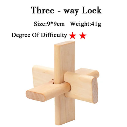 IQ 3D Wooden Puzzle
