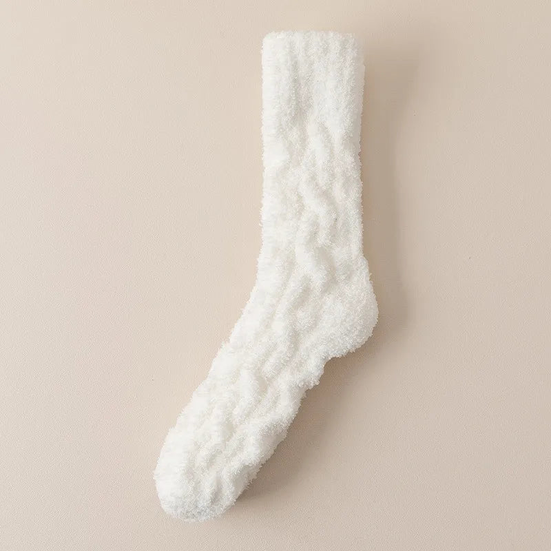 Plush Fleece Lounge Socks