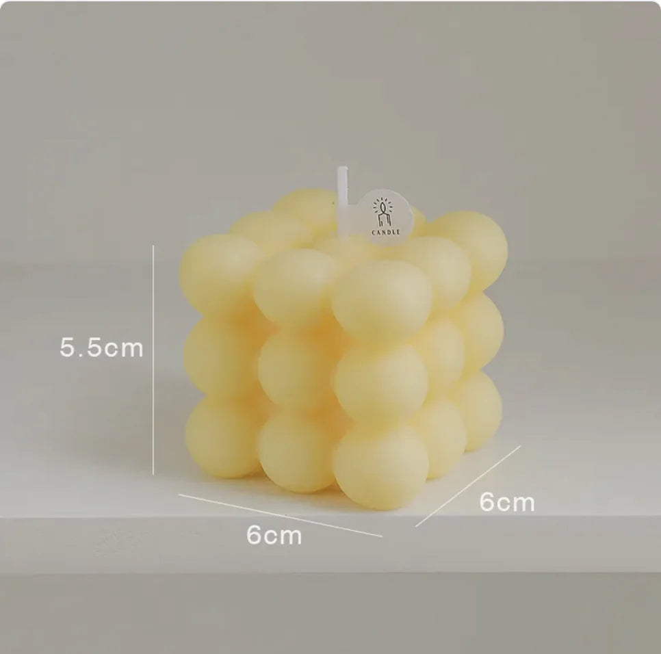 Rubik's Cube Aromatherapy Candle