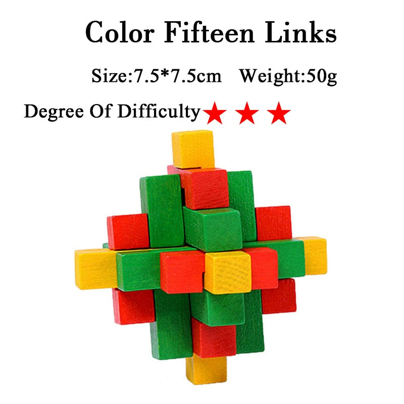 IQ 3D Wooden Puzzle