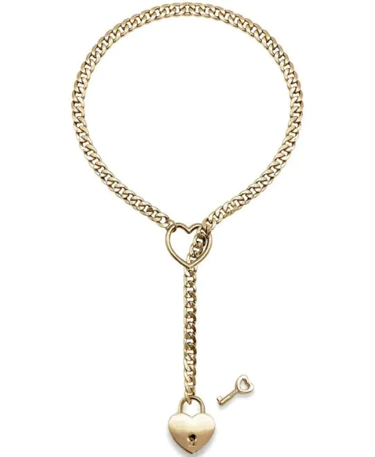 Heart Key Necklace
