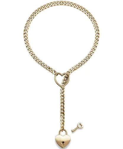 Heart Key Necklace