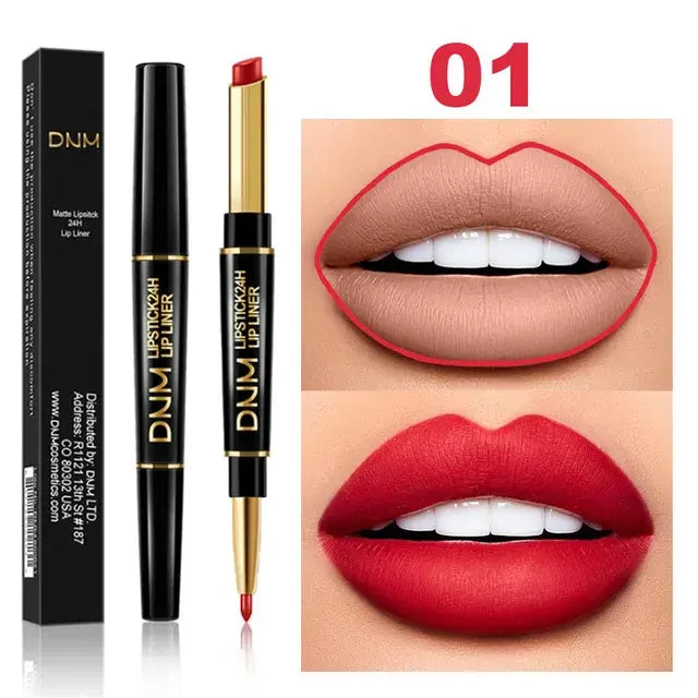 Double-Ended Red Matte Lipstick