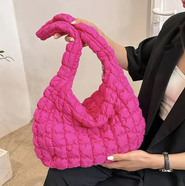 Soft Pleated Cloud Bag