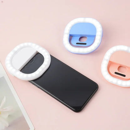 Mini Ring Light for Selfies & Streaming