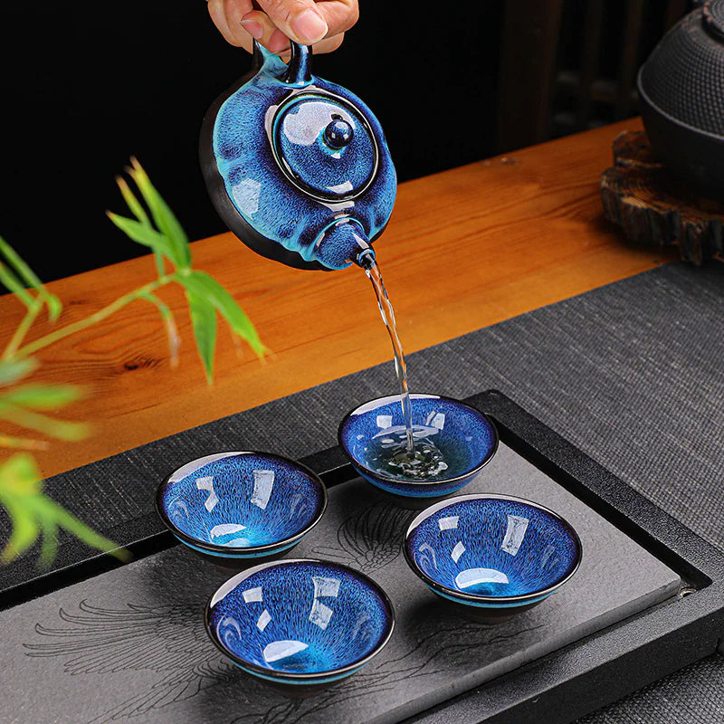 Ceramic Tea Set – 3-Piece