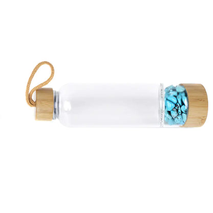 Crystal Quartz Energy Water Bottle