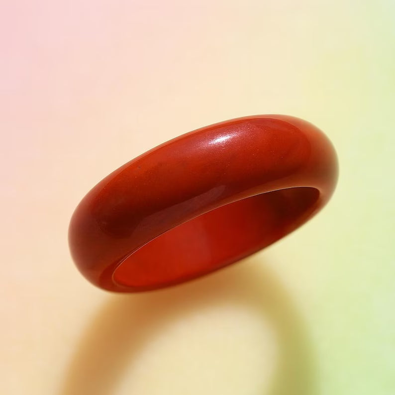 Red Jasper Ring