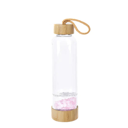 Crystal Quartz Energy Water Bottle