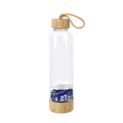 Crystal Quartz Energy Water Bottle
