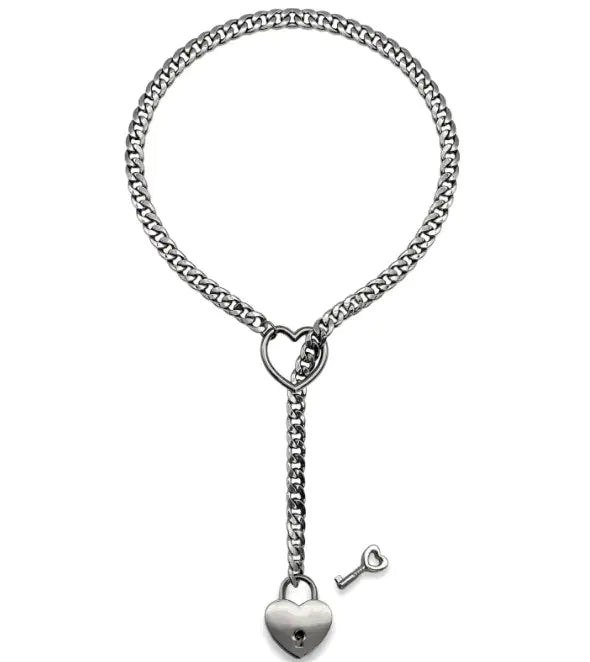 Heart Key Necklace