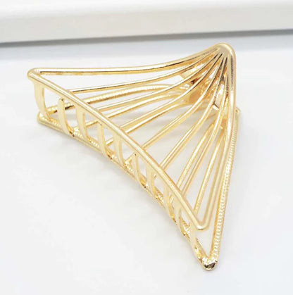 Minimalist Gold Hair Clip