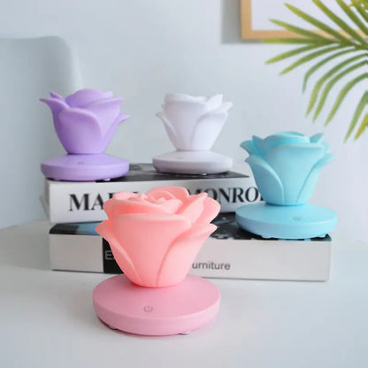 USB LED Rose Touch Lamp