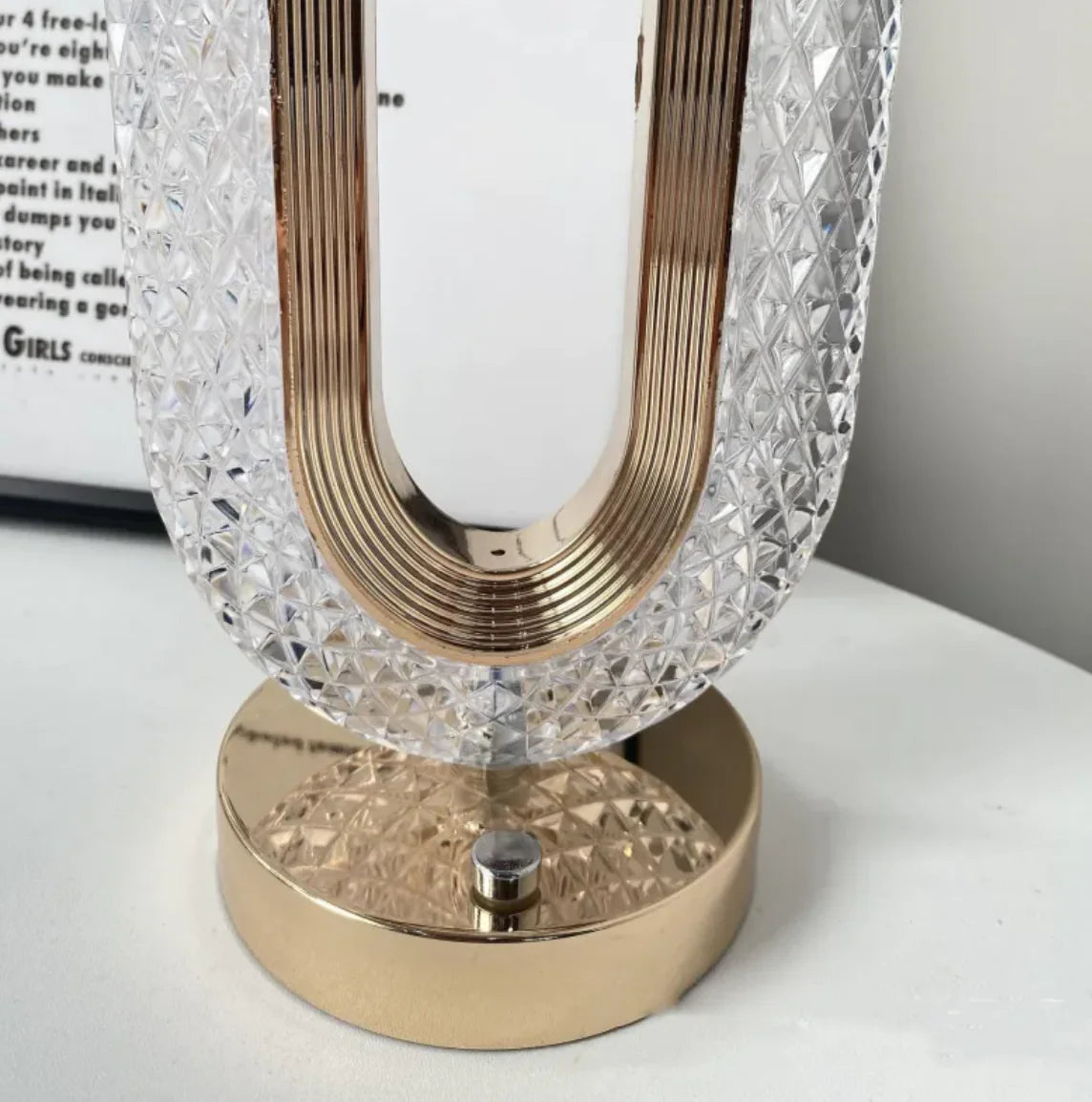 Crystal Touch Luxury Desk Lamp