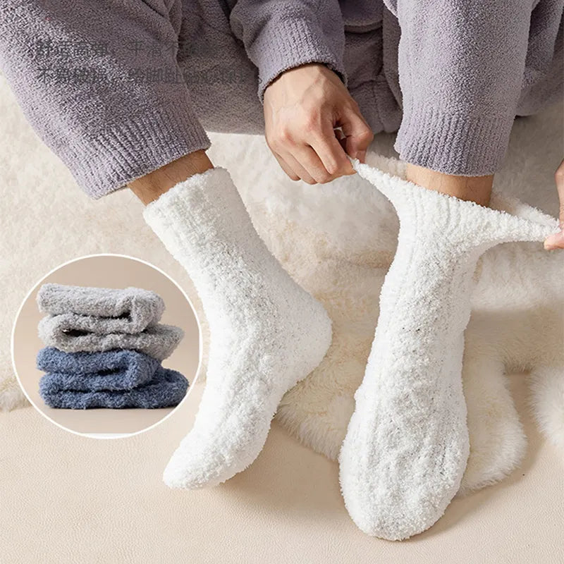 Plush Fleece Lounge Socks