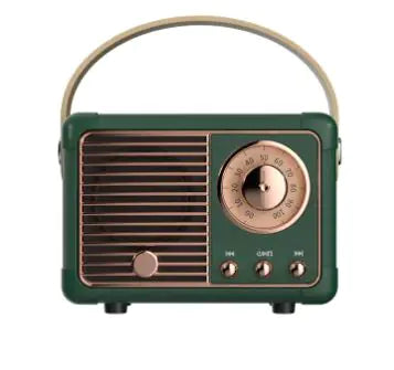 Retro Gold Bluetooth Speaker