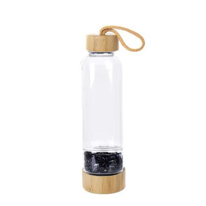 Crystal Quartz Energy Water Bottle