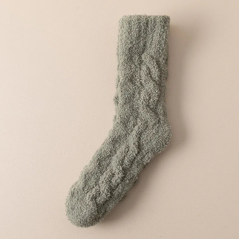 Plush Fleece Lounge Socks