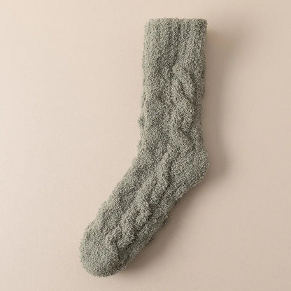 Plush Fleece Lounge Socks