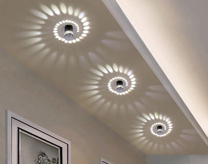 Smart Color-Changing LED Wall Light