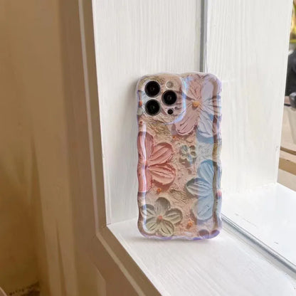 Oil Painting Flowers Phone Case