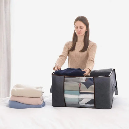 Cotton Storage Bags (Quilts & Bedding)