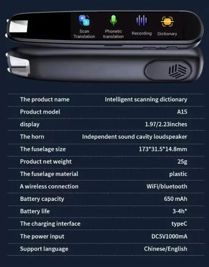 Scanning Translation Pen
