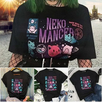 "Neko" Mancer Graphic Women's T-Shirt